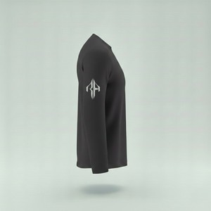 Camiseta de Manga Larga para Hombre, Talla Grande, Cuello Redondo, 100% Algodón, Estilo Personalizado, Casual, Bajo Demanda, RIVIAN ATLANTIC, Calidad Premium 2026 - Product Image 4