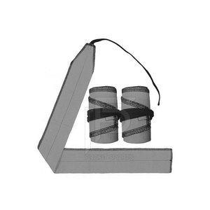 Muñequeras de algodón de 32 "de alta calidad, correas antideslizantes ajustables para levantamiento de pesas y soporte de fuerza de levantamiento de pesas para hombres - Product Image 1