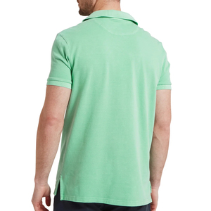 Camiseta informal de golf para hombre, impresión completa personalizada, secado rápido, transpirable, punto sólido, poliéster/algodón, venta al por mayor de alta calidad - Product Image 5