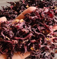 Extrait d'herbes de fleurs d'hibiscus séchées sauvages 100% naturel |   Ingrédient Superalimentaire |   Fournisseur en gros d'Inde