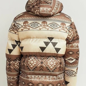 Chaqueta acolchada para hombre personalizada con estampado de fabricante, chaquetas de invierno al aire libre con logotipo de alta calidad - Product Image 4