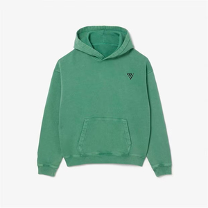 Ropa de calle con capucha sin cremallera, Jersey de algodón pesado, sudadera OEM con bolsillos frontales, Sudadera con capucha holgada informal a la moda - Product Image 1