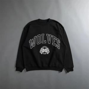 2025 imprimer sweats femmes automne hiver polaire pulls hommes sweat à capuche décontracté col rond basique Hip Hop haute rue hauts - Product Image 3