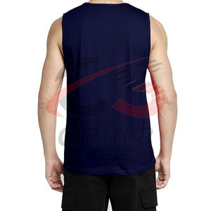 Fitness pour hommes Logo personnalisé Séchage rapide Bambou Athlétique Musculation Vêtements de sport Sans couture Dos Gym Débardeurs Hommes - Product Image 2
