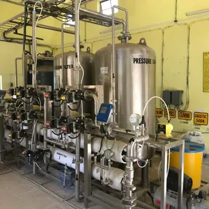 Osmosis terbalik kualitas tinggi, sistem air minum tanaman pemurni 100000LPH