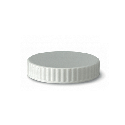 57mm Plastic Ribbed Cap Durable Easy Grip Secure Closure Design