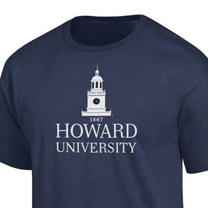 Ropa unisex Howard University HBCU, camisetas personalizadas con logotipo frontal, tejido transpirable, opciones de bordado de serigrafía formal - Product Image 4