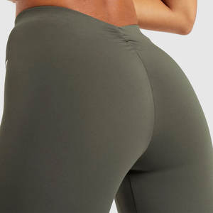 Top qualité dernière conception 100% coton femmes Legging disponible au prix de gros personnalisé couleur taille Style femmes Leggings - Product Image 5