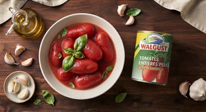 Tomates enteros pelados Walgust en jugo de tomate, enlatados, 400g, lata de fácil apertura - Product Image 2