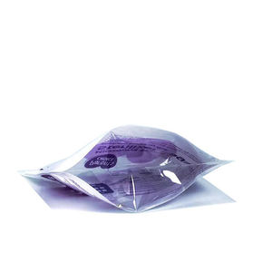 Pochette debout brillante avec fermeture éclair et encoche de déchirure pour produits de santé - Laminée, taille personnalisée OEM, fabriquée au Vietnam - Product Image 4