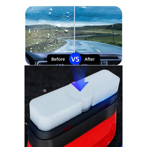 <b>Car</b> Oil Film Cleaning Sponge-Bird Dropping Rain & Mud Remover for Glass Mirror <b>Polishing</b> - Product Image 3