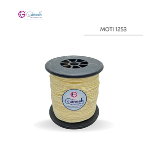 เส้นด้ายโมติเกรดพรีเมี่ยมสำหรับงานหัตถกรรมที่สง่างามหรูหราเส้นด้ายโมติที่มีผลกระทบมุกสดใสและการตกแต่ง - Product Image 1