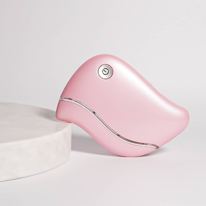 Elettrico Gua Sha pietra calda raschiatrice Anti-invecchiamento viso e collo Lifting massaggiatore pelle dispositivo di serraggio e disintossicazione - Product Image 2
