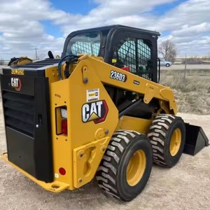 รถตักล้อยาง CAT รุ่น 236H3 สีเหลือง มือสอง พร้อมอุปกรณ์ตัก - Product Image 3