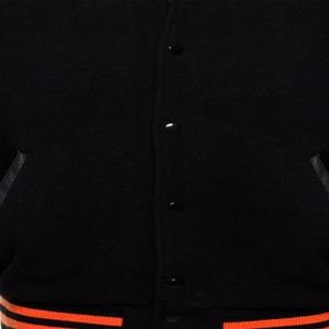 OEM personalizado de los hombres de estilo de calle Letterman chaqueta universitaria y de béisbol de manga de cuero de los hombres Varsity chaqueta con logotipo bordado - Product Image 6