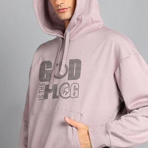 Sudadera con Capucha Personalizada para Hombre, Invierno 2025, 100% Algodón, Bordado con Pedrería, Digital, Ecológica, Transpirable y Resistente al Viento - Product Image 3