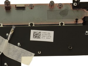 NOUVEAU Pour DELL Precision 7560 Palmrest upper case C cover w/antenna Fingerprint 0F6F47 F6F47 AP2V7000502 - Product Image 3