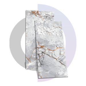 คอลเลกชั่นกระเบื้องลาย Grazia statuario 600x1200มม. กระเบื้องเคลือบมันผิวด้านแบบใช้งานได้หลากหลายผนัง - Product Image 5