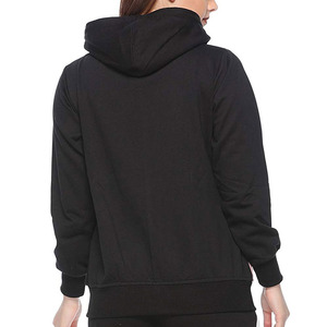 Nuevo chándal de lana con capucha de Invierno para mujer de talla grande ajuste cómodo 100% algodón Color sólido al por mayor - Product Image 5