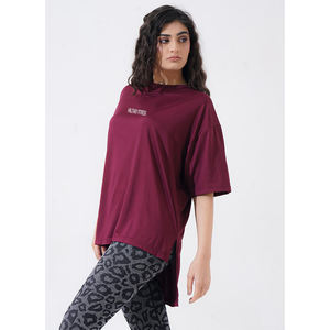 เสื้อยืดผ้าฝ้ายแขนสั้นสำหรับผู้หญิงคุณภาพสูงสวมใส่สบายมีสไตล์ - Product Image 3