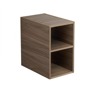 Mobile Sospeso in Rovere Naturale con Base Aperta 30x50x50 Cm - Armadietto da Cucina Koricini Vieste - Product Image 2