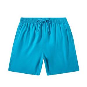Short de bain pour hommes Short d'été uni Pantalon court décontracté à coupe décontractée et élastique Séchage rapide - Product Image 5