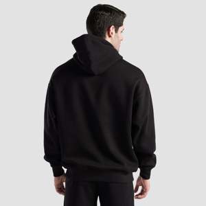 Sudadera con Capucha GA 100% Algodón French Terry (Negra) XS-6XL con Diseño de Grafiti Bordado y Estampado, Chaqueta de Otoño - Product Image 2