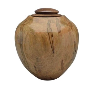 Urna Funeraria de Madera Hecha a Mano con Acabado Natural, Urna Conmemorativa Duradera para Adultos, Suministros Funerarios, Urnas para Cenizas de Cremación - Product Image 6