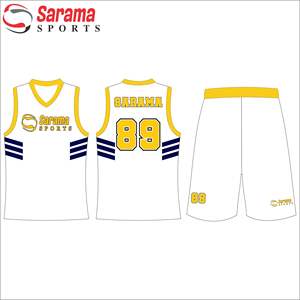 Uniforme de basket-ball Maille respirante de haute qualité Impression par sublimation à séchage rapide Uniforme de basket-ball pour homme, - Product Image 2