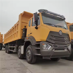 Capacité de chargement de 40 tonnes Camion-benne manuel à 10 roues Boîte de vitesse rapide pour l'exploitation minière Caméra arrière pour carburant diesel Camion lourd Gauche Automatique - Product Image 4