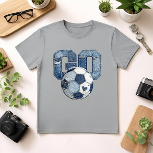 T-shirt Unisex 100% Cotone 210GSM Vestibilità Casual Oversize Stampa DTG Logo Frontale Abbigliamento Compresso - Product Image 3