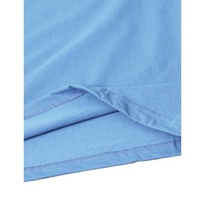 Vente en gros à prix d'usine de mélange de couleurs unies vierges à manches courtes tailles 100% tissu de coton filé à l'anneau en vrac fournisseur de t-shirts vierges - Product Image 6