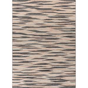 พรมขนสัตว์ทำมืออินดัสบาร์ สีแดงส้ม ทอแบบแบน ขนาดใหญ่ 9x12 ฟุต รูปทรงสี่เหลี่ยมผืนผ้า ลายแบบนามธรรม สำหรับตกแต่งบ้าน ทางเข้าบ้าน ของขวัญ ADWL-13142 - Product Image 1