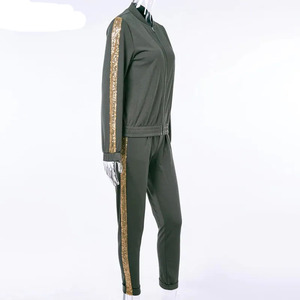 Ropa Deportiva, Chándal Deportivo Informal de Felpa para Mujer, Talla Grande, con Logotipo Personalizado, para Correr, en Venta - Product Image 4