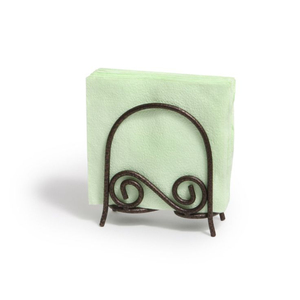 Great Quality Metal Napkin Stand With Wooden Base Latest Design Tissue Holder For Hotel And Restaurant <b>Table</b> Top Napkin Holder - Product Image 4