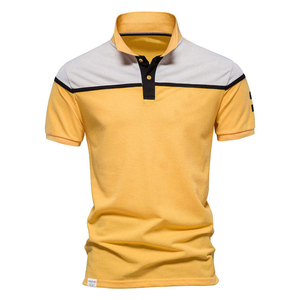 Fournisseur de gros Polos sur mesure pour hommes, nouveau style Street Wear à manches courtes, polos imprimés tricotés et respirants - Product Image 1