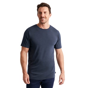 Oferta de Verano: Camiseta de Cuello Redondo para Hombre de Alta Calidad, 100% Poliéster, Anti-Pilling, Estilo Urbano, Manga Corta, Talla Grande - Product Image 3