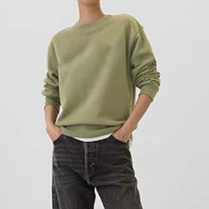 Sweat-shirts à capuche surdimensionnés pour femmes avec logo personnalisé brodé, streetwear décontracté, col rond, grandes tailles, manches longues - Product Image 3