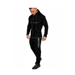 Survêtement pour homme en gros, anti-boulochage, vêtements de sport, survêtement pour homme en vente, haute qualité, fermeture éclair, survêtement à capuche pour homme, respirant - Product Image 6