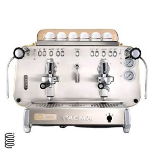 Nueva cafetera italiana F-a-e-m-a E61 Jubile E61, máquina de café expreso comercial semiautomática de dos grupos - Product Image 1