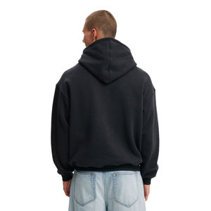 Sudadera con Capucha Personalizada al por Mayor para Hombre, de Algodón Grueso y Felpa, Estilo Casual con Hombros Caídos, Diseño Liso - Product Image 3