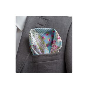 Mouchoir à col motif patch bleu - Product Image 1