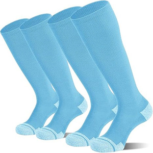 Muestra gratis Servicio OEM Precio al por mayor Anfitrión Popular Color sólido Calcetines de algodón Deportes diarios Transpirable Traje Logo Calcetines - Product Image 1