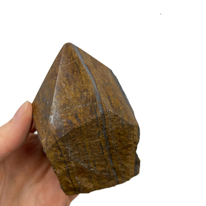 Base de corte de punto de tigre de hierro de alta calidad, punto de cristal, Belleza Natural curativa, es una pieza maestra de decoración perfecta para el hogar o la oficina - Product Image 6