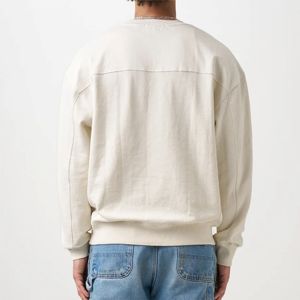 <b>Men</b> Heavyweight <b>Fleece</b> Crewneck Sweatshirt - Warm and Durable, Perfect for Cold Weather, Casual Wear, and Layering - Product Image 6