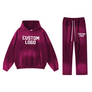 Survêtement décontracté en molleton français de style streetwear, très vendu, de bonne qualité, sexy, manches régulières, pour homme, streetwear - Product Image 2