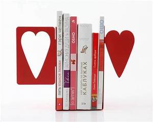 Sujetalibros de metal moderno con diseño de recorte artístico Decoración elegante del estante de la oficina en casa - Product Image 2