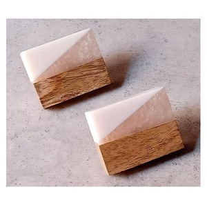 Fabricantes Indios Venden Tiradores de Cajones Modernos y Sencillos de Piedra Cuadrada, Pulidos, con Tacto Real - Product Image 1