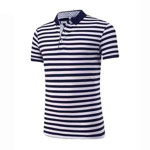 Polo brodé pour hommes T-shirt avec logo brodé de haute qualité Fabricant de vêtements Street Wear T-shirts polo pour hommes - Product Image 1