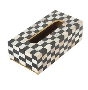 Dernière arrivée boîte à mouchoirs en incrustation d'os Design traditionnel fait à la main porte-serviettes fantaisie boîte à serviettes bonne vente - Product Image 4